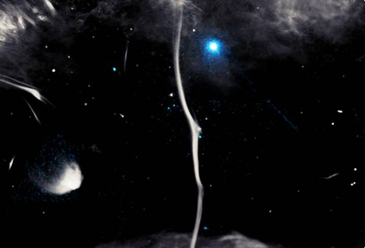 은하수에 꽂힌 뼈, X선 망원경이 포착